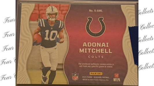 Adonai Mitchell lot